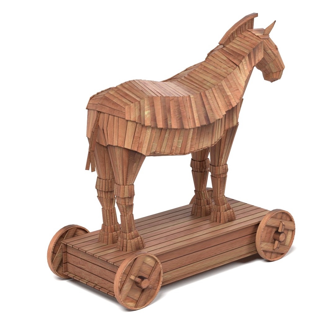 Trojan Horse 3d C4d