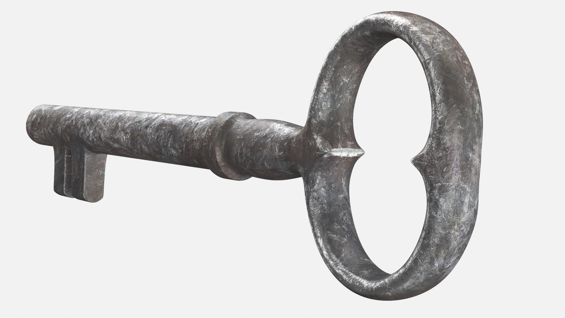Real Old Rusted Key 3D Model - TurboSquid 1480449