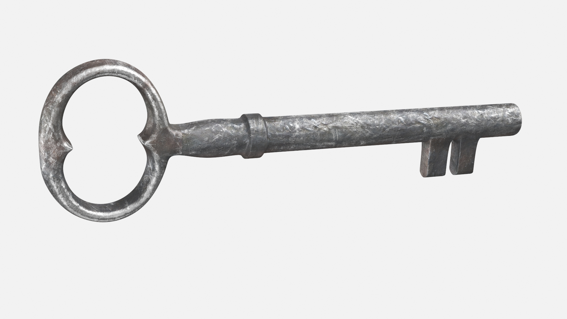 Real Old Rusted Key 3D Model - TurboSquid 1480449