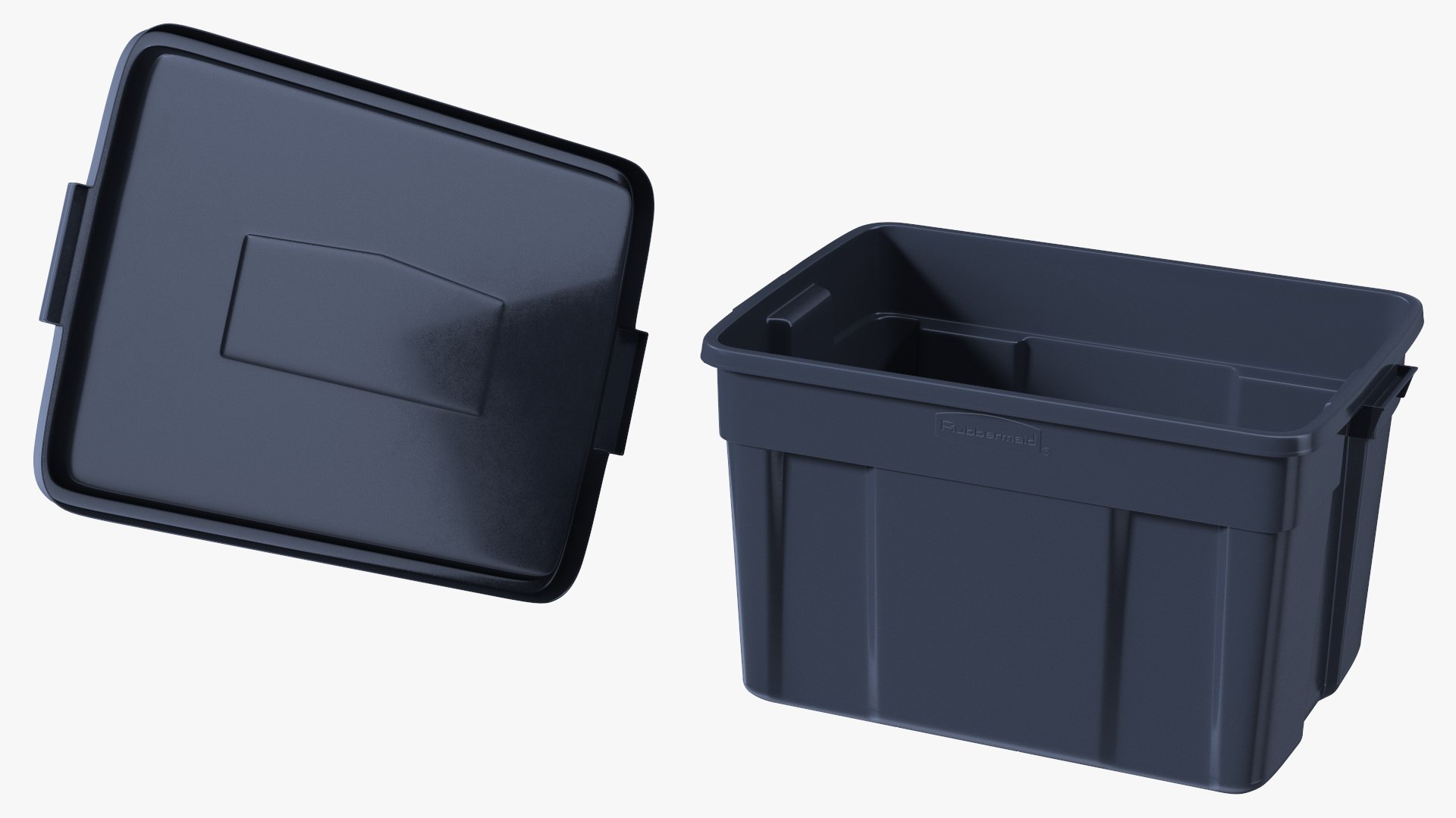 3D Polyethylene Storage Bin 25 Gallon - TurboSquid 1799607