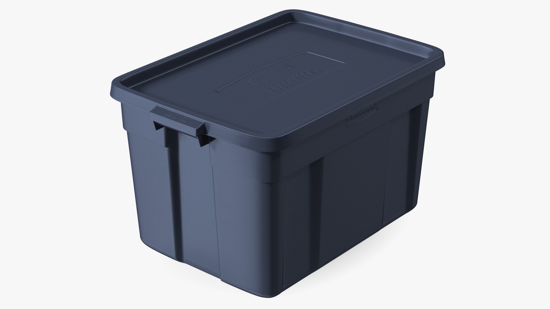 Rubbermaid 25 Gallon Tote Rubbermaid Polyethylene Storage Bin 25