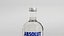 3D Absolut Vodka Bottle
