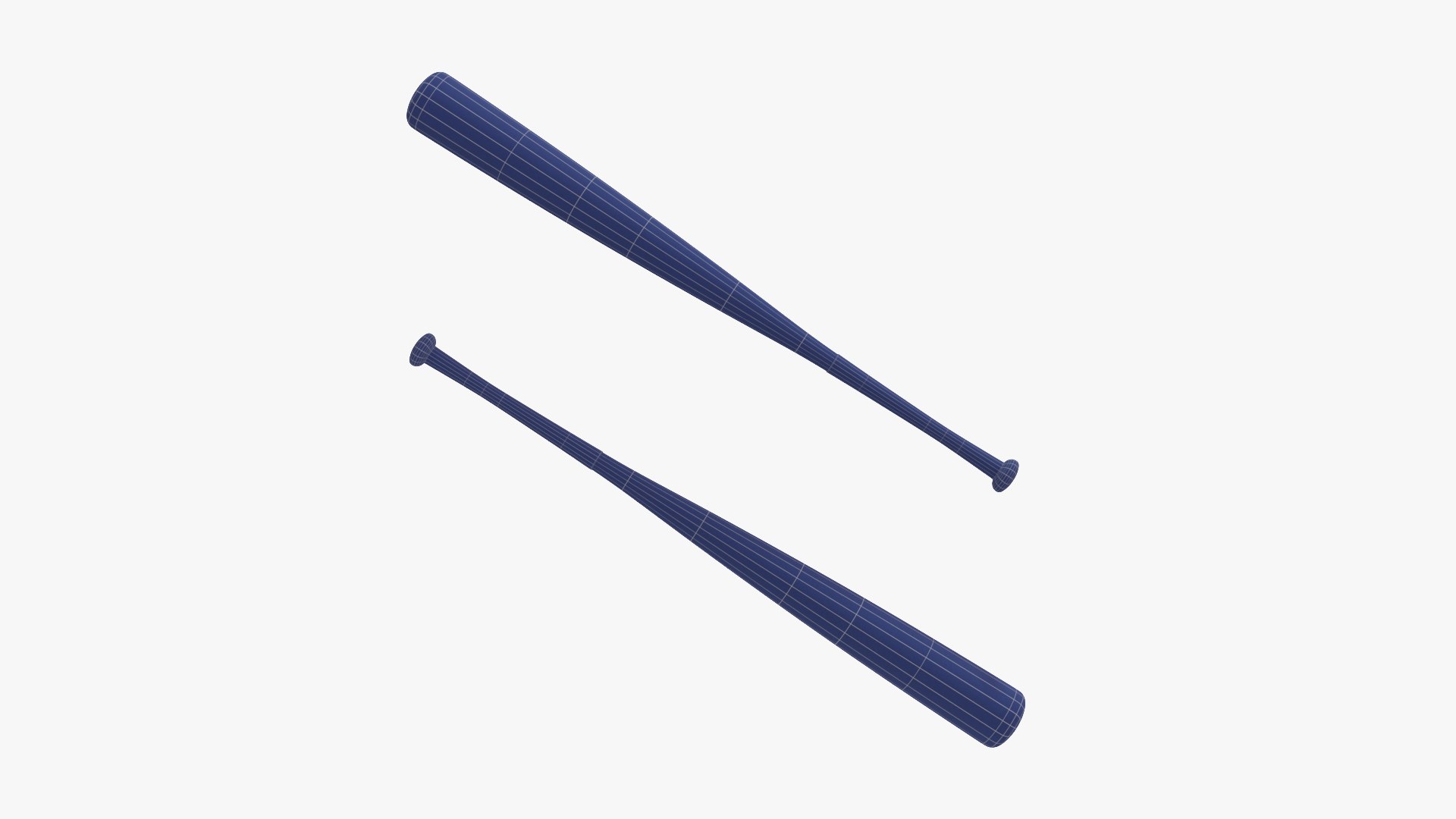 3D Metal Baseball Bat https://p.turbosquid.com/ts-thumb/Hw/NARQML/9A/wireframe_09/png/1704187541/1920x1080/fit_q87/ca2f2f6461b492bc934f1fbab900b66375267394/wireframe_09.jpg