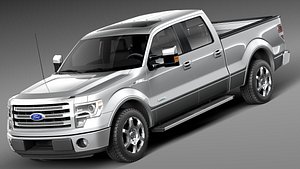 f150 f-150 crew cab c4d
