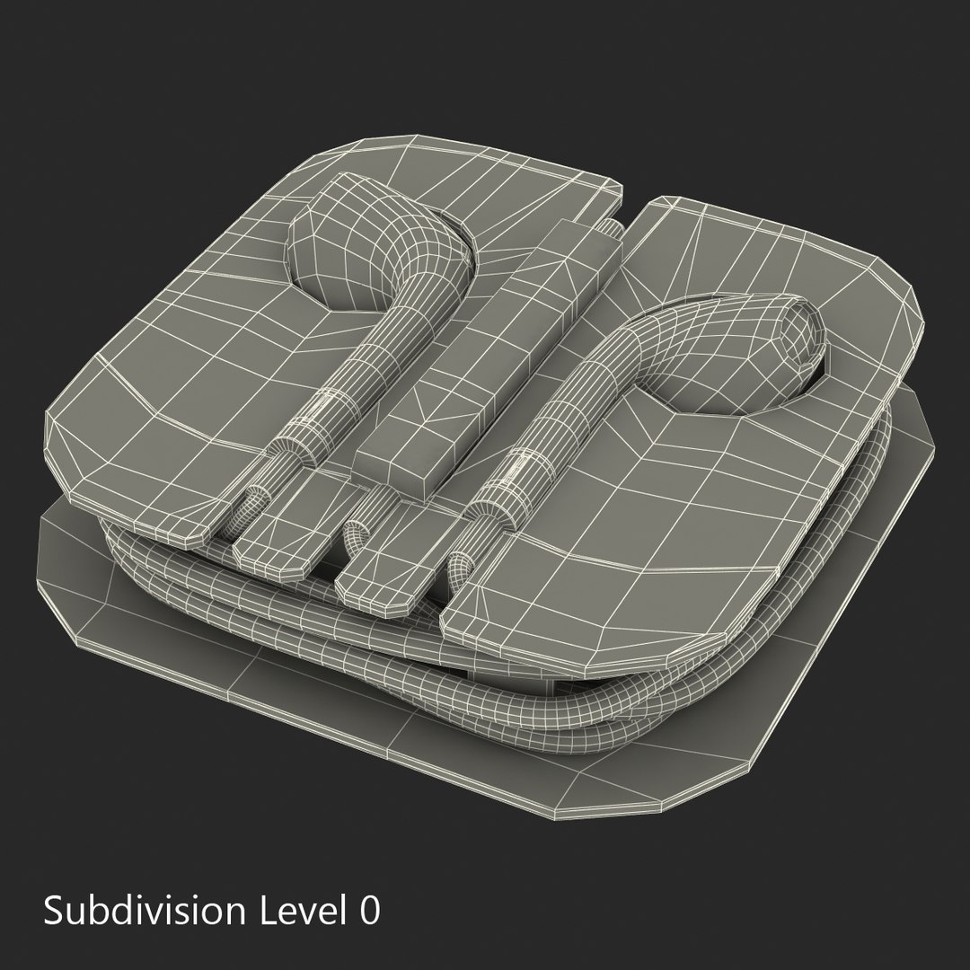 Apple Earpods Box 3d 3ds