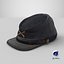 Kepi vintage della fanteria dell'Unione degli Stati Uniti, blu navy, stile shabby