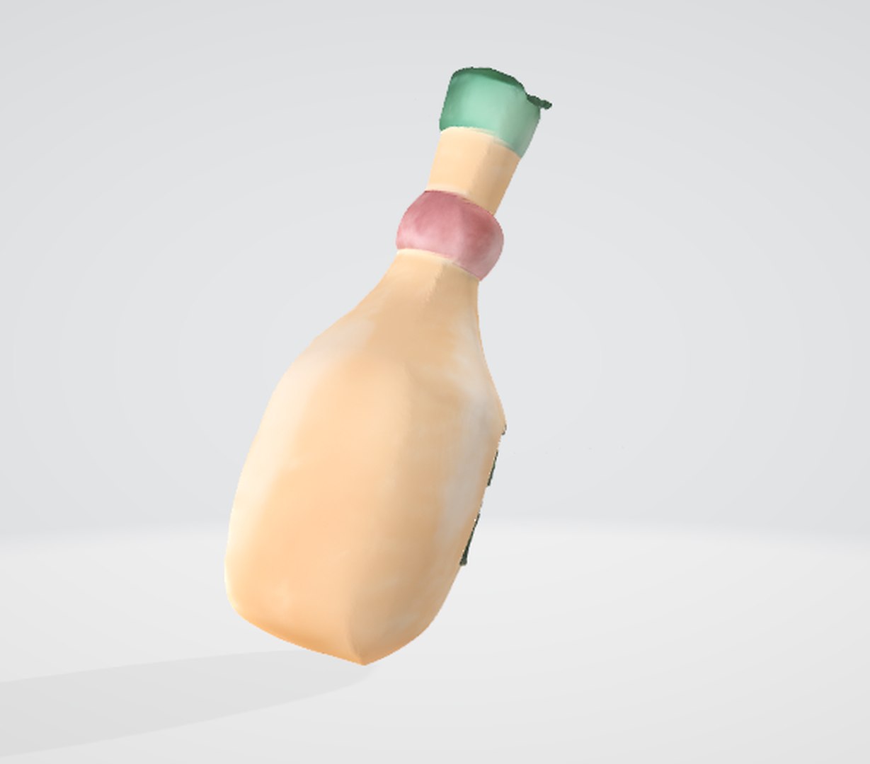 Basic Bottle Low Poly Design 3D Asset 3D - TurboSquid 2284883