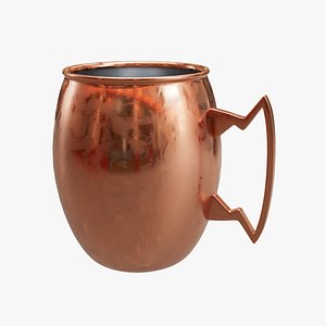 3D model Moscow Mule Copper Mug