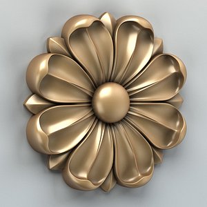 Round rosette 008