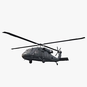 3D UH-60M with Cockpit