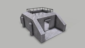 Military Bunker 3D model