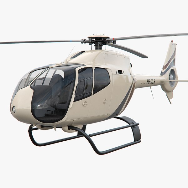 3d model copter helicopter ec