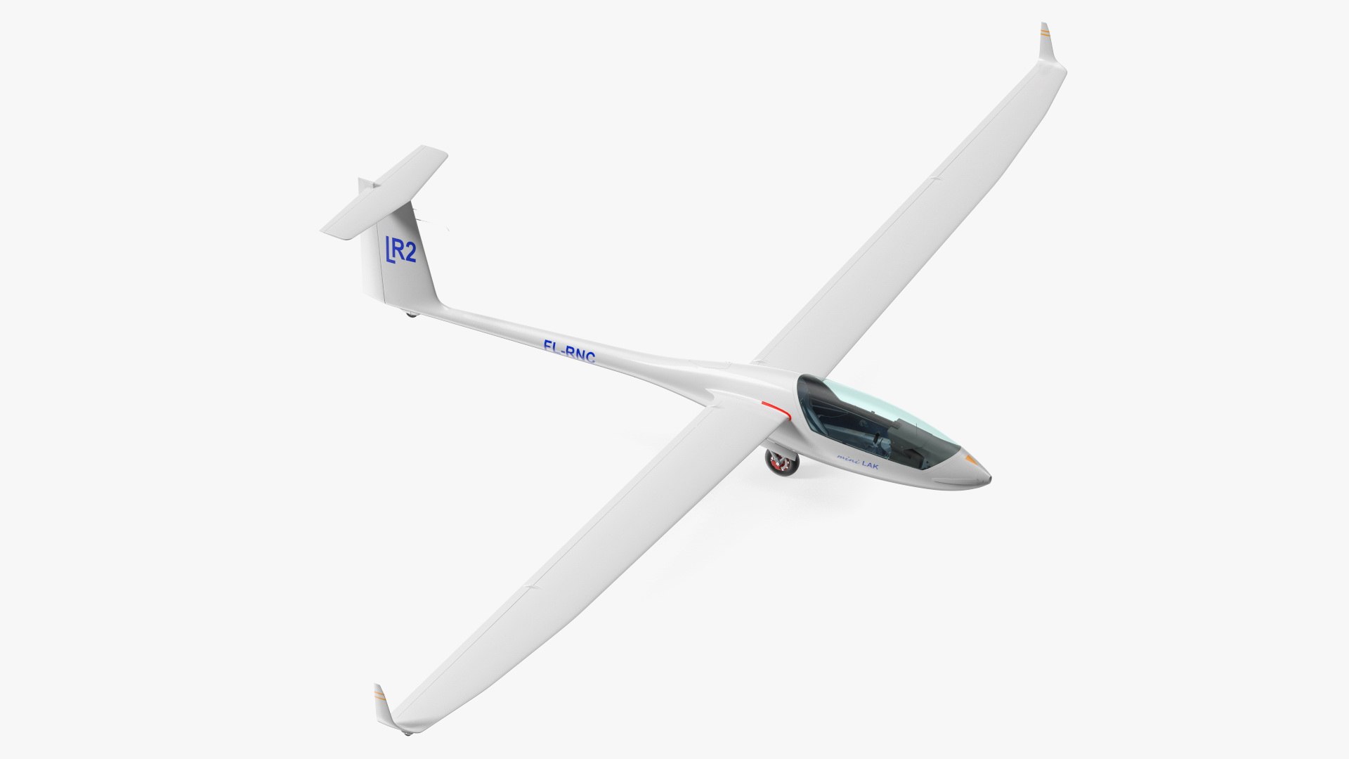 Electric Glider MiniLAK 3D model preview