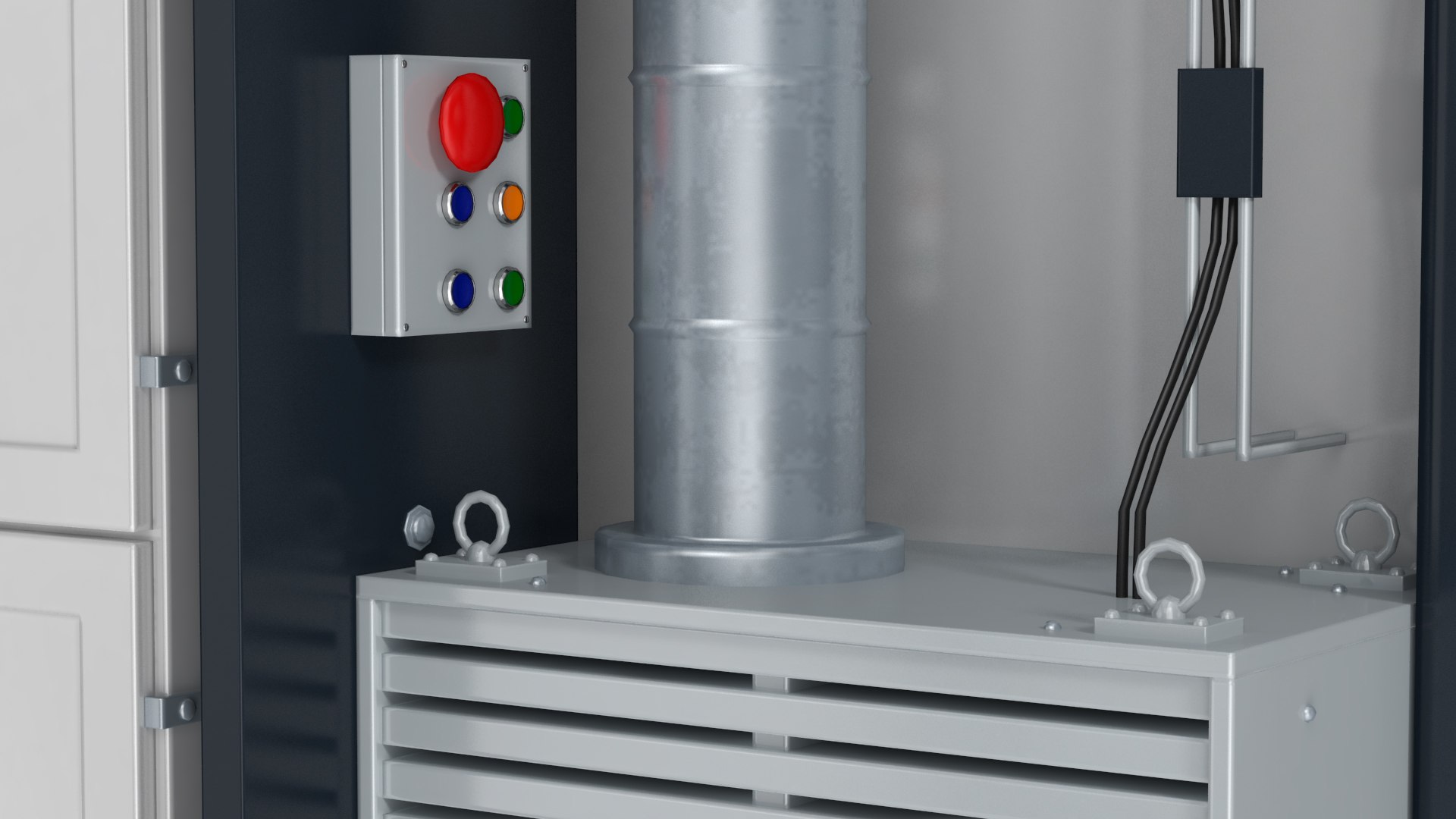 Smith Detection CIP 300 Compact Vehicle Inspection System 3D Model