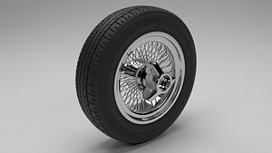 Classic Wheel T 3D model