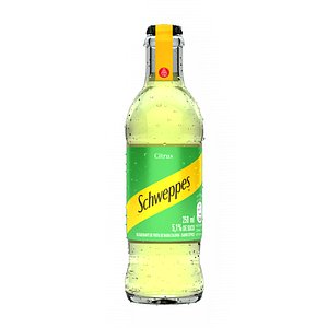 Schweppes Citrus Soda Bottle