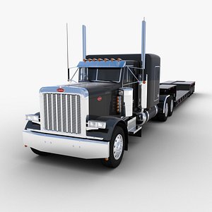 max lowboy truck trailer