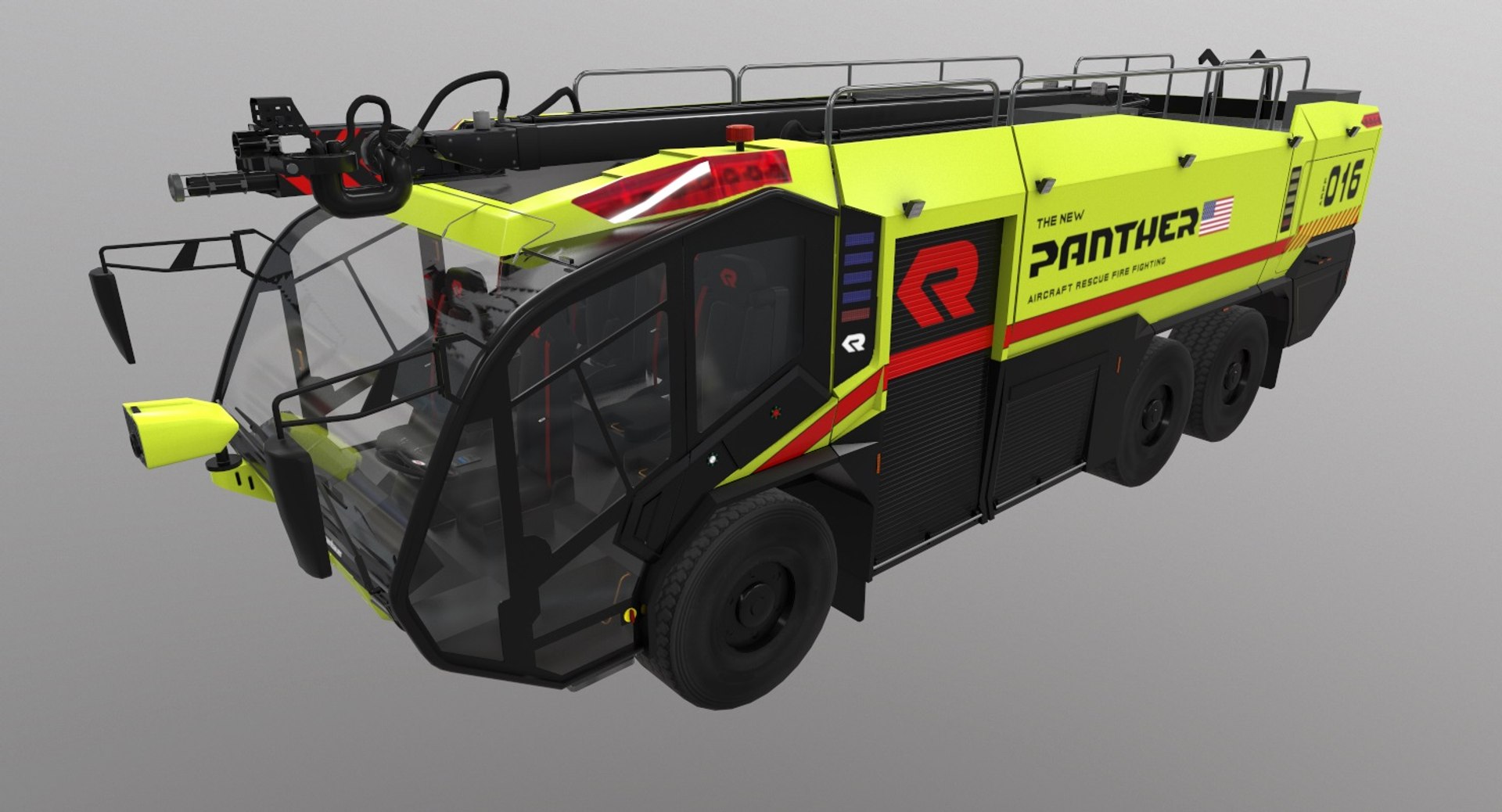 3D Rosenbauer Panther 6x6 Model - TurboSquid 1353637