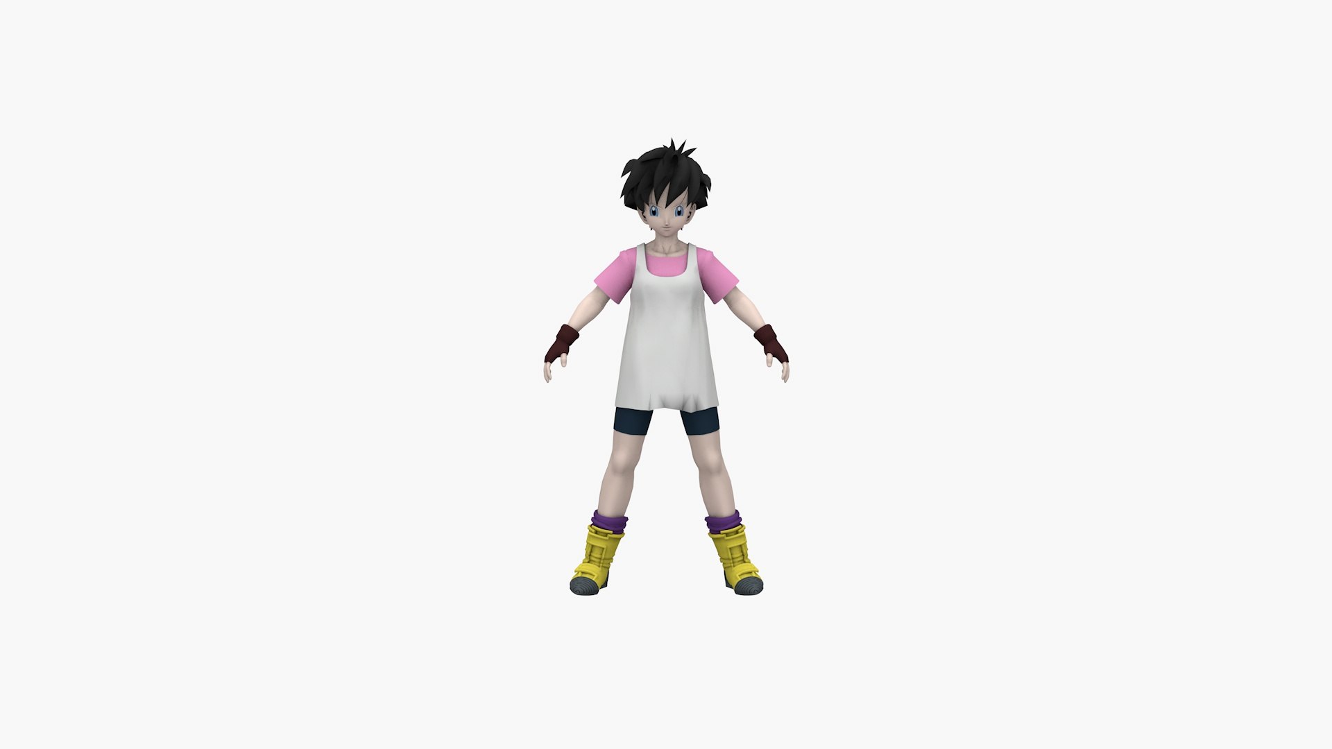 3D DBZ Character V17 Model - TurboSquid 2366908