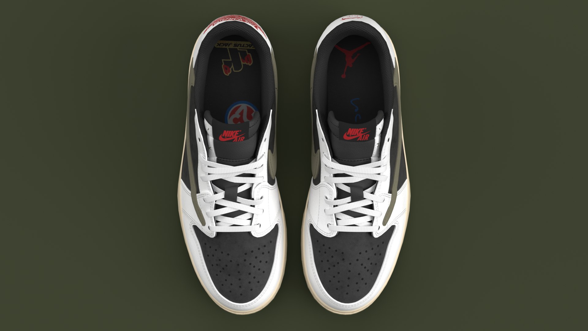 3D Travis Scott x Air Jordan Olive https://p.turbosquid.com/ts-thumb/Hw/yIKdat/8p/05/png/1731666718/1920x1080/fit_q87/aad407b05265899df901f2bb94559dd91b610d83/05.jpg