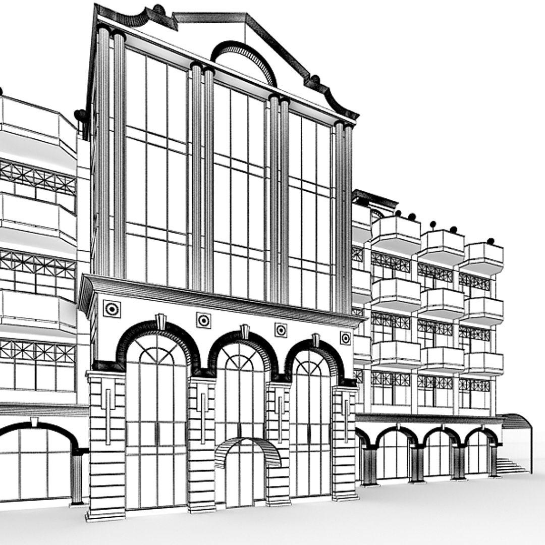 building modeled designers max
