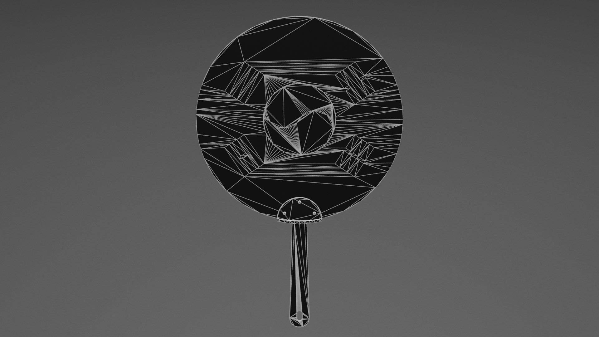 Korean Hand Fan 3D TurboSquid 1783780
