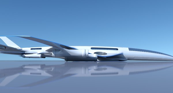 3D aircraft future - TurboSquid 1373103