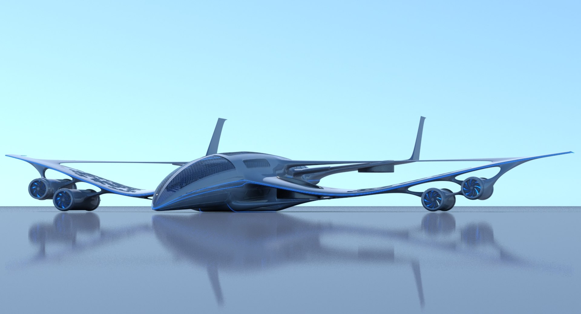 3D Aircraft Future - TurboSquid 1373103