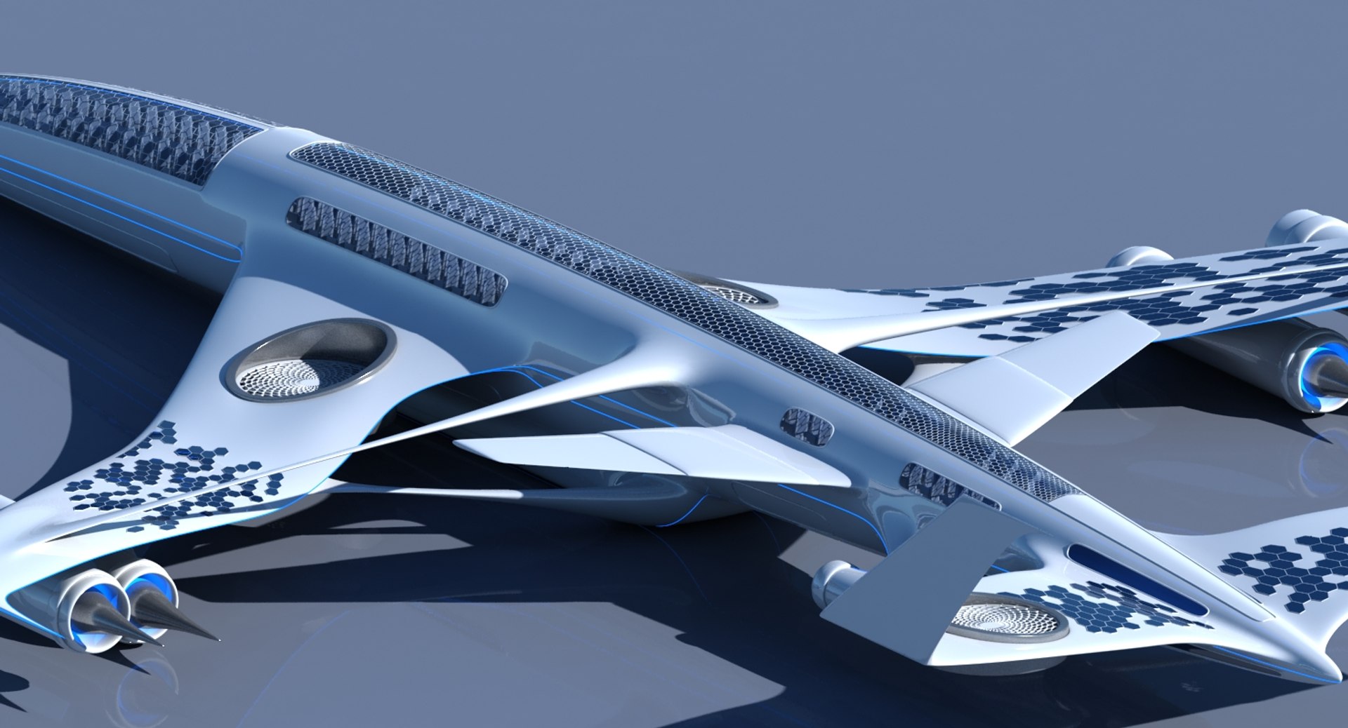 3D Aircraft Future - TurboSquid 1373103