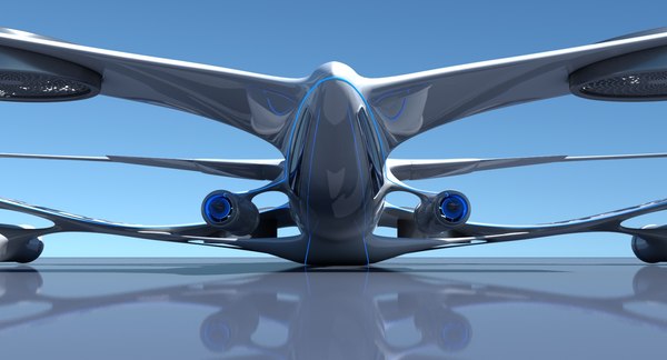 3D aircraft future - TurboSquid 1373103