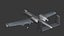Modèle 3D d'avion militaire A-10 Thunderbolt II Warthog