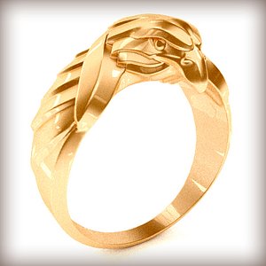 3d ring eagle
