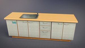 3D Kitchen Unit