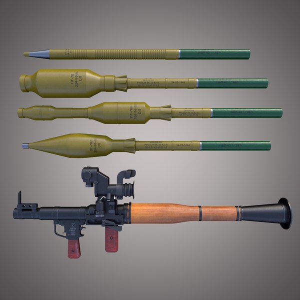 RPG-7ロケットランチャー3Dモデル - TurboSquid 996708