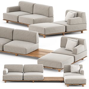 Palco sofa module set 3