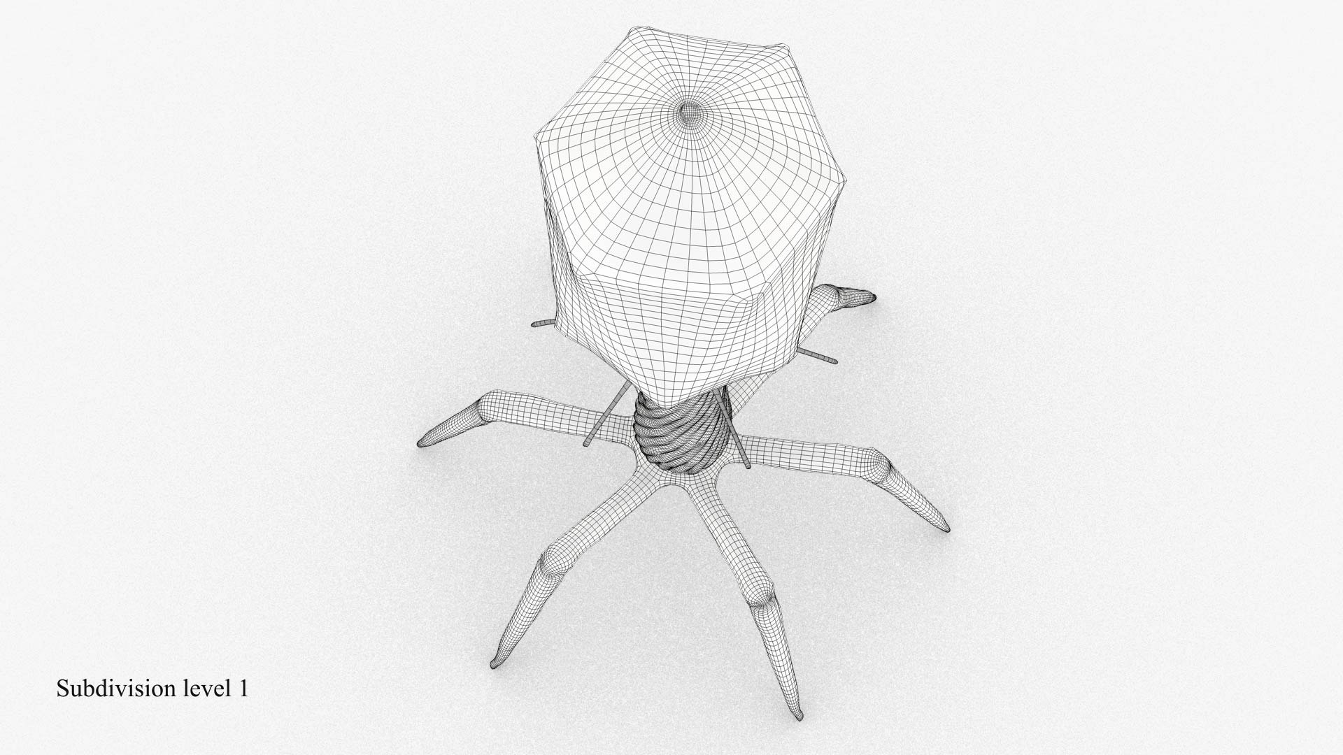 3D Bacteriophage https://p.turbosquid.com/ts-thumb/Hx/AXgrnE/du/bacteriophage_sub1_0004/jpg/1639918802/1920x1080/fit_q87/ec807effe346dcd221c5356a6565134b75348511/bacteriophage_sub1_0004.jpg