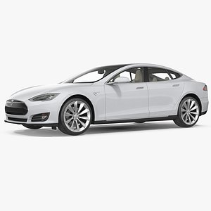 Tesla Model S 75 2015 3D Model
