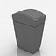 free trashcan 3d model