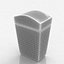 free trashcan 3d model
