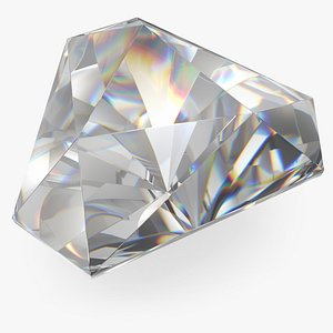 Shield Step Cut Diamond
