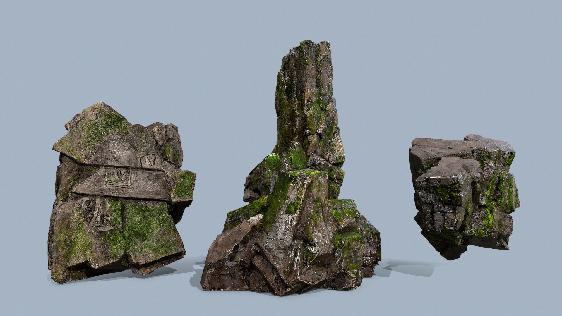 Cliff Rocks 3D - TurboSquid 2211565