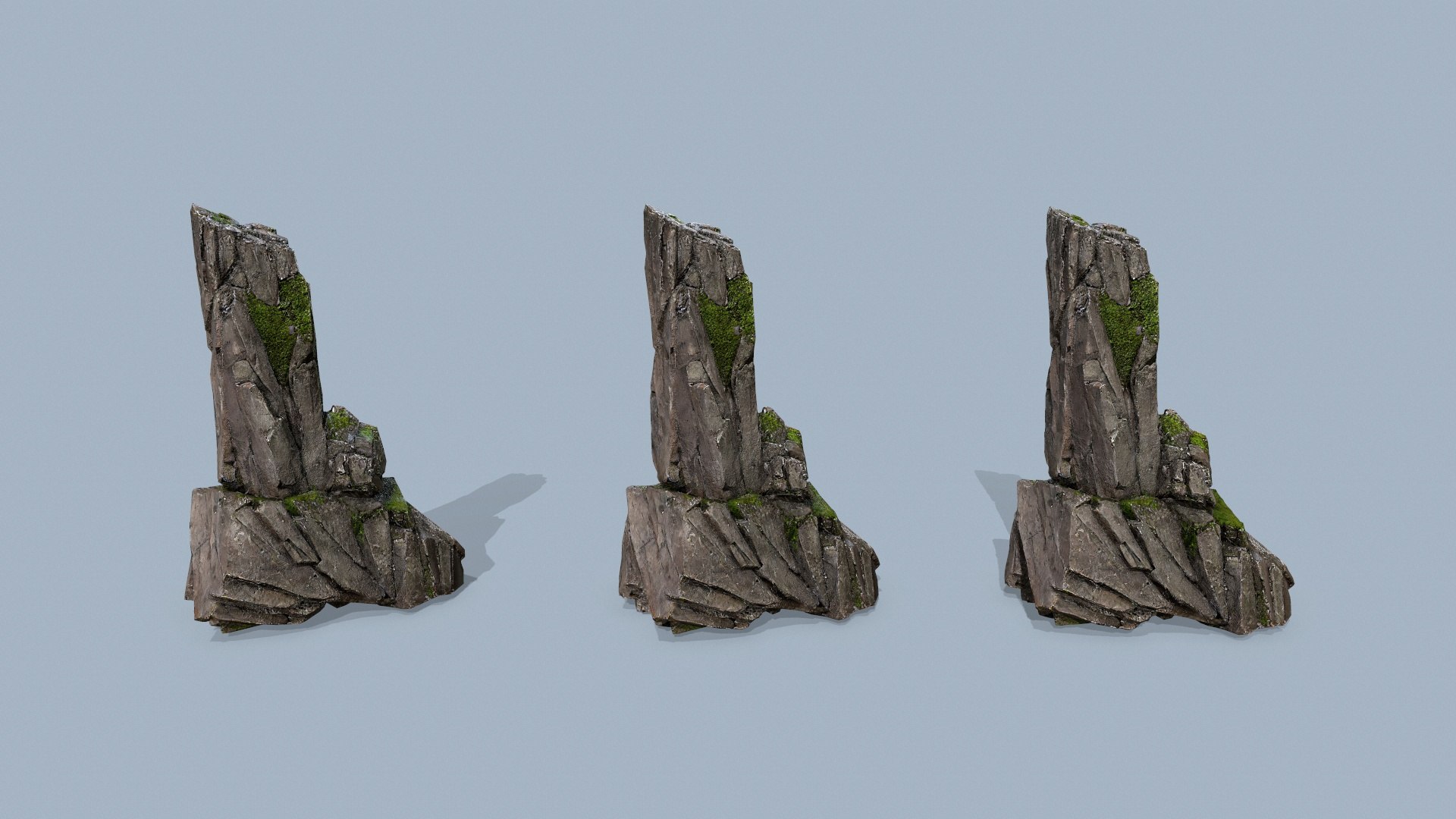Cliff Rocks 3D - TurboSquid 2211565