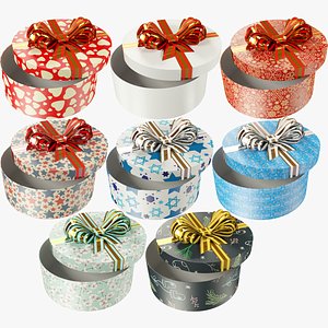 3D set gifts christmas present