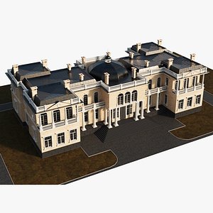 Classic villa 2 3D model
