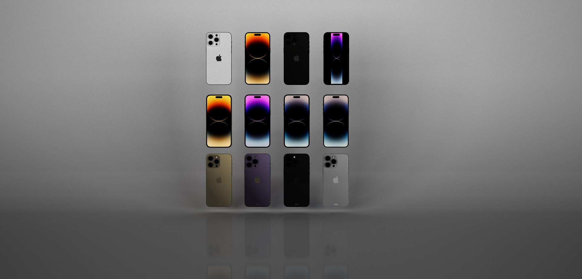 3D Model IPhone 15 And IPhone 14 3D Models - TurboSquid 2207856