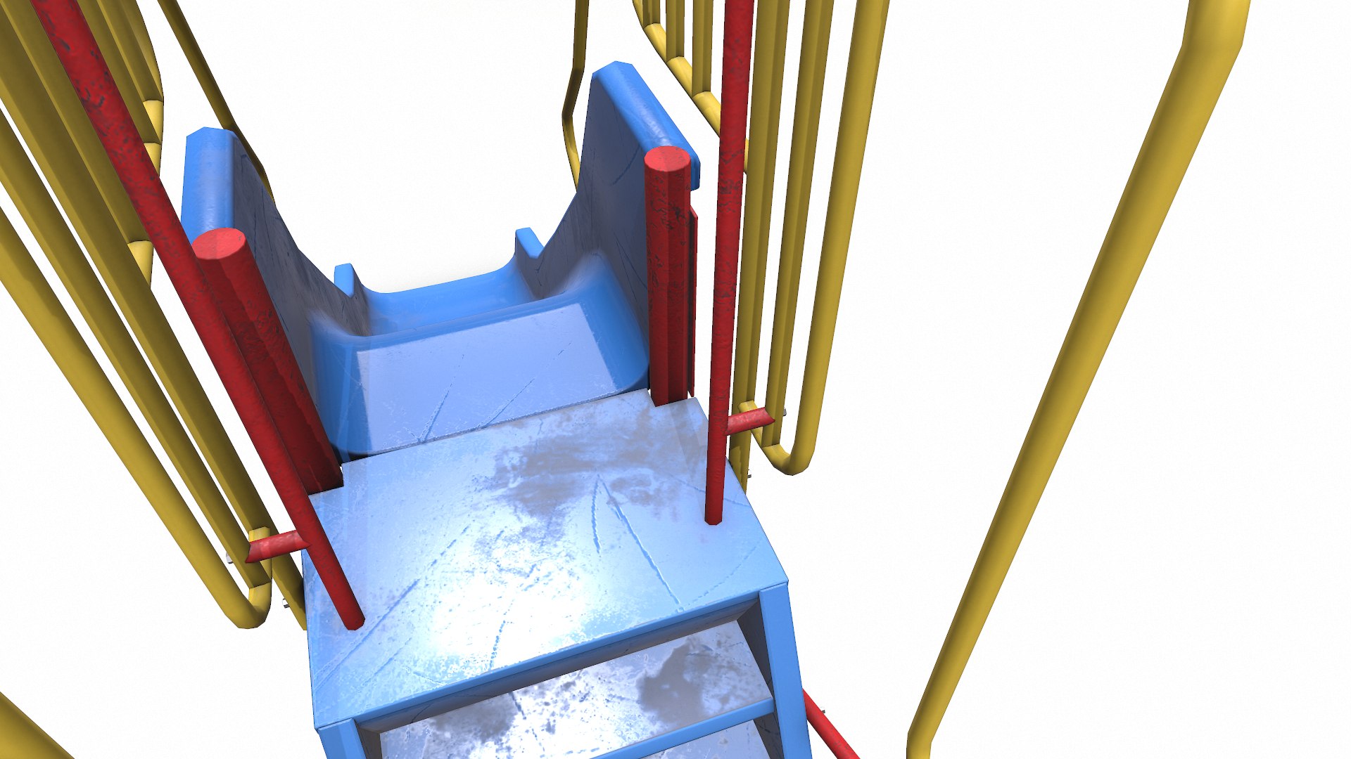 3D Slide Low-poly PBR - TurboSquid 2123127