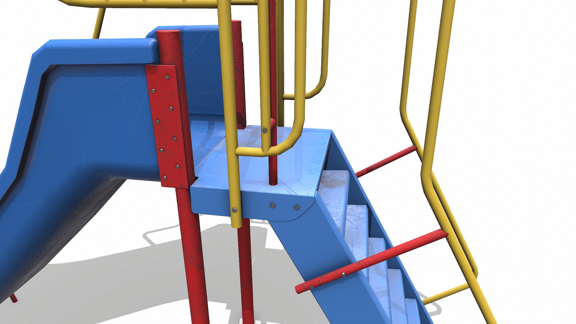 3D Slide Low-poly PBR - TurboSquid 2123127