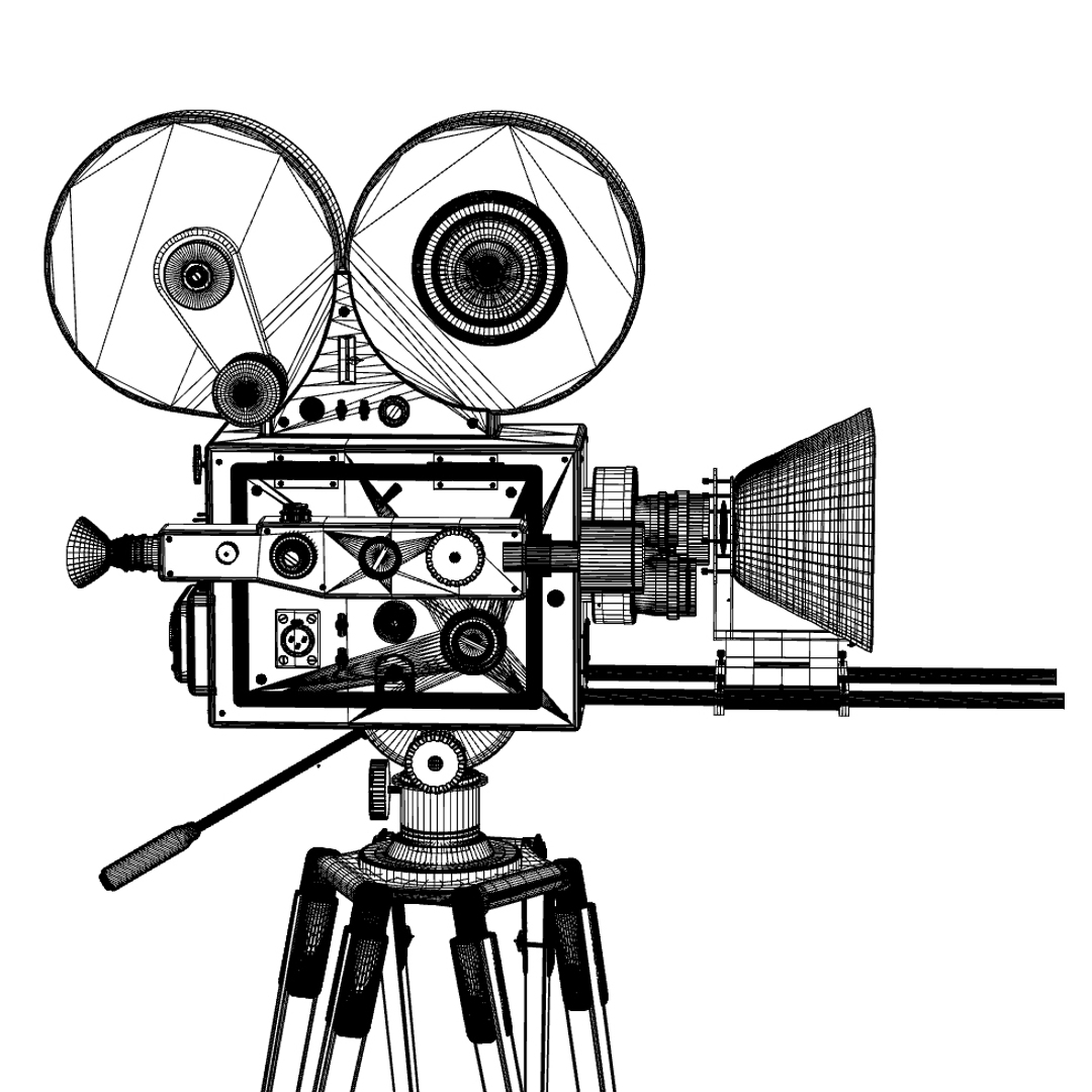 3d-model-classic-film-camera