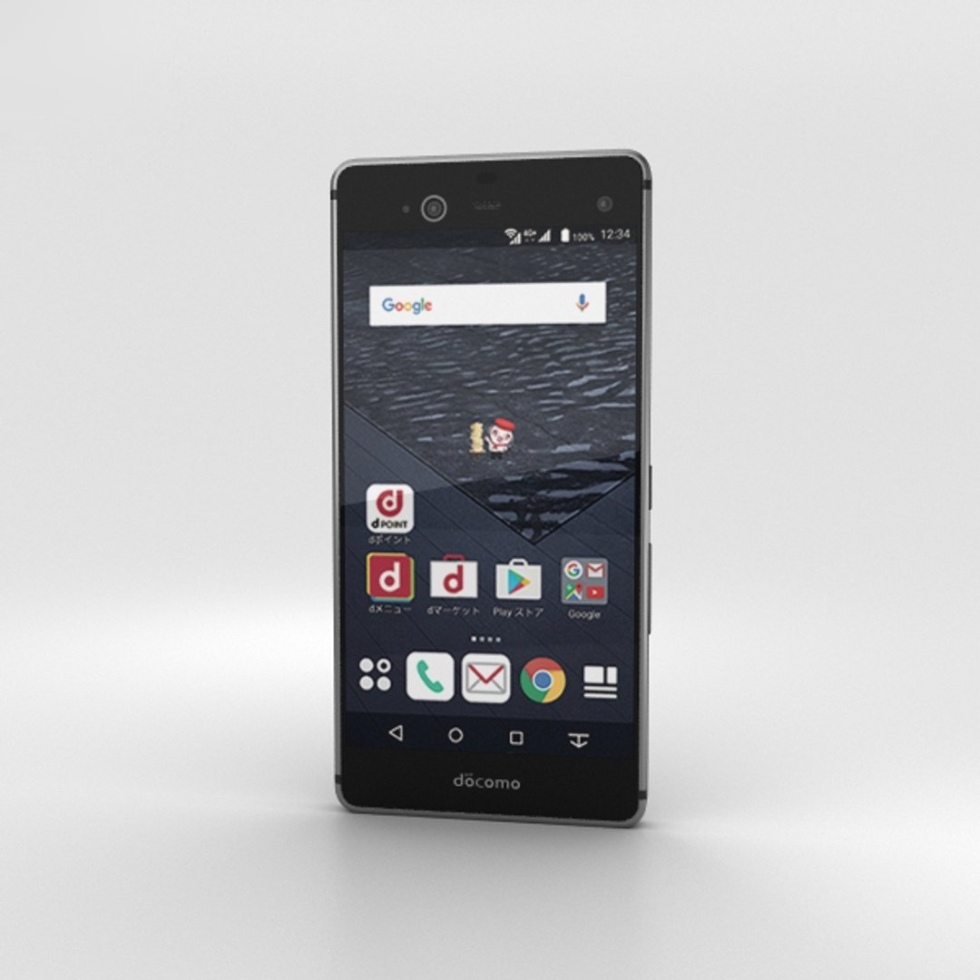 3D fujitsu f01j arrows TurboSquid 1331342