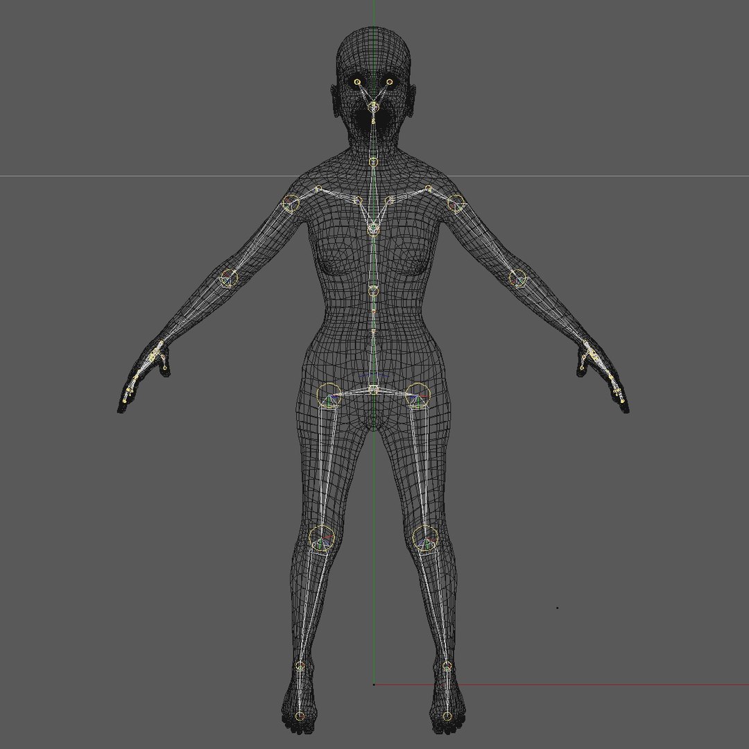 3d Realistic Base Mesh Old